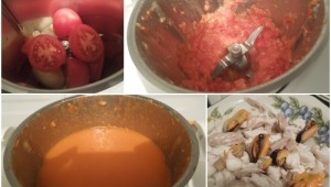 SOPA DE PESCADO Y MARISCO, LIGHT