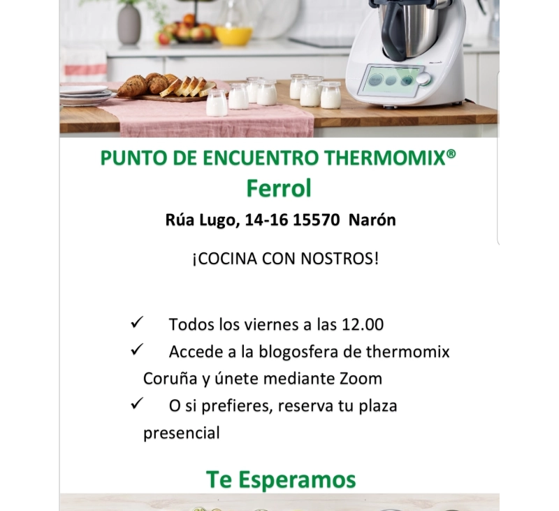 Cocina con nosotros!