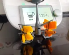 Step <p>Coloque el palo de canela y las pieles de los cítricos en la mariposa, tal como muestra la foto.</p> illustration