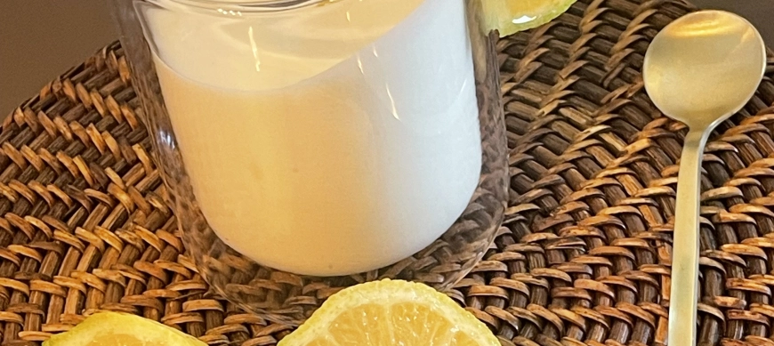 Postre de limón