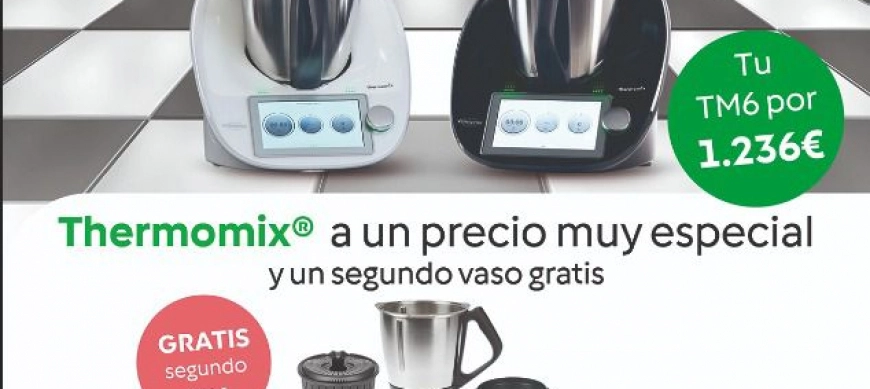 DESCUENTO TM6 CON DOBLE VASO-BLANCA O NEGRA