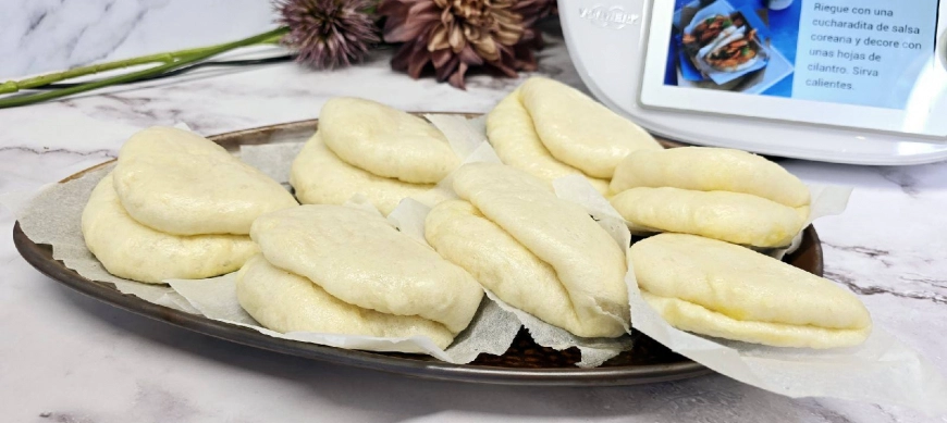 Baos caseros en Thermomix: esponjosos y listos para rellenar