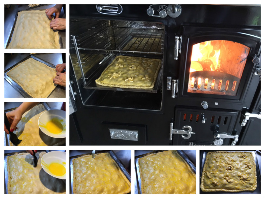 Empanada de grelos y zamburiñas con Thermomix® - Opción con y sin gluten
