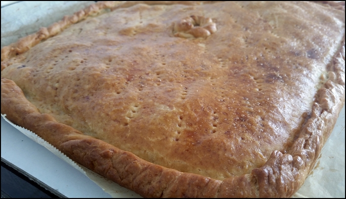 EMPANADA DE BACALAO CON MANZANA Thermomix®