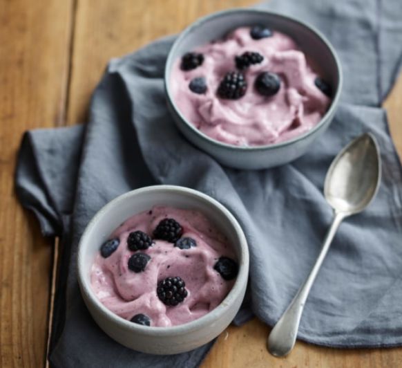 Helado de Frutos Rojos - DIETA PALEO