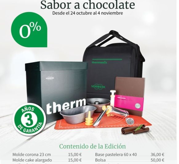 ED. CHOCOLATE CON 0% DE INTERÉS