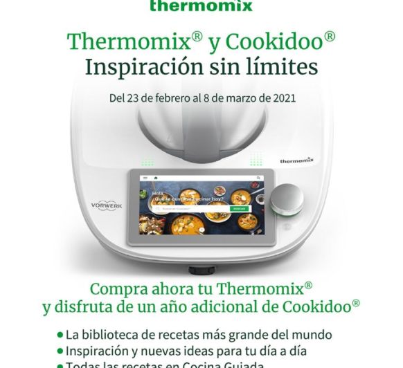 Thermomix® regala 18 meses de Cookidoo - COMPRA tu TM6 en Coruña